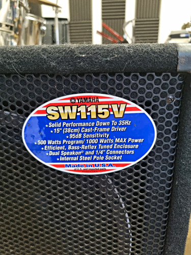 Yamaha sw115v passive pa - passive,