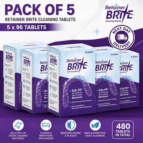 Retainer brite 5 cleaning - brite,