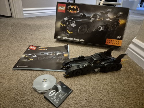 Lego batman 1989 - lego:, batmobile
