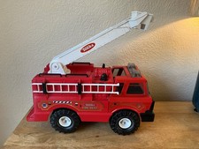 Vintage Tonka Steel Mighty Fire Truck,  Fire Department No. 5 , 19"
