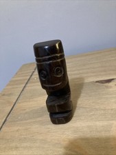 Tiki Aztek Hand Carved Figure Folk Art New zealand vintage