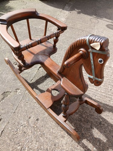 Charming wooden rocking - charming,