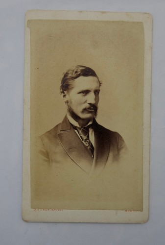 Cdv handsome victorian - of,