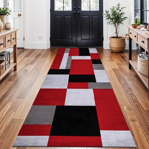 Non slip long hallway runner - long,