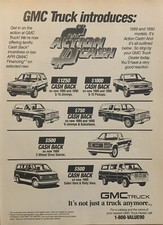 1990 GMC Trucks PRINT AD