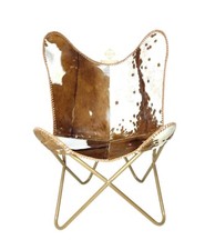 Cowhide Leather Butterfly