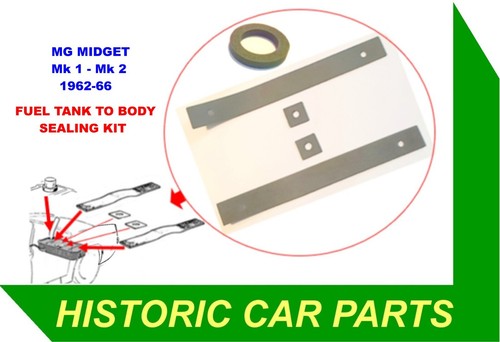 Fuel tank mounting - mounting, seal