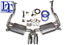 Sports exhaust stainless - stainless, steel