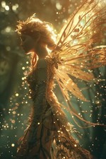 Stunning Fairy Canvas Picture Print Wall Art