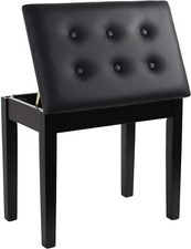 Black Piano Stool,Dressing