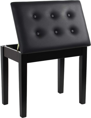Black piano stool dressing - black, stool,dressing
