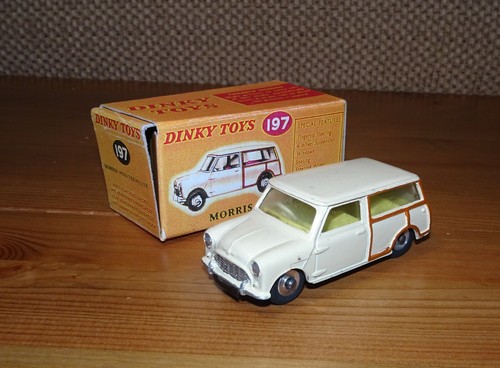 Restored dinky 197 morris - morris, mini