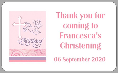 Christening cross dove - cross,