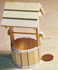 Dolls House Wooden Garden