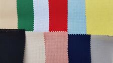 11ct/14ct/16ct/18ct Aida Cross Stitch Fabric various colours-100%Cotton FreeP&P