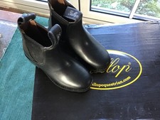 Gallop leather jodhpur boots black child C8