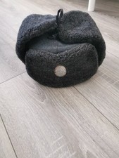 OLD Soviet Military ARMY winter Hat Cap size 56 USSR Ushanka 