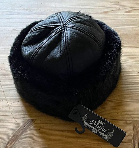 Major black faux - major, fur