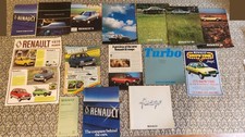 Renault car brochure