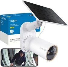 Tapo C460 KIT 4K 8MP Battery Solar Security Camera Outdoor Wireless, CCTV,... 