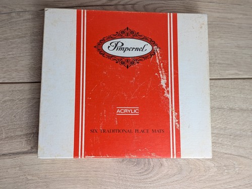 Vintage pimpernel placemats - vintage,