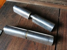 2x Lift Off Stainless Steel Bullet Hinge Weld On 100mm Heavy Duty Door Hatch