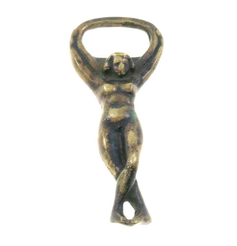 Vintage brass bottle - vintage,