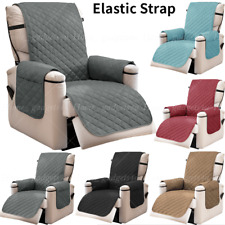Waterproof Recliner Chair Sofa Covers with Pocket Reversible Slipcover Protector