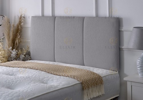 Alton chenille headboard - chenille,