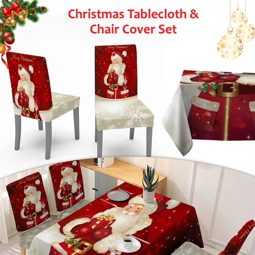 Christmas table cloth dining - table,