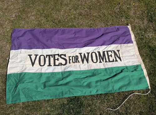 Votes for women flag - women,