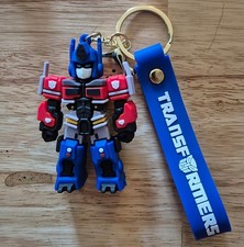 Transformers Optimus Prime Themed Keyring 