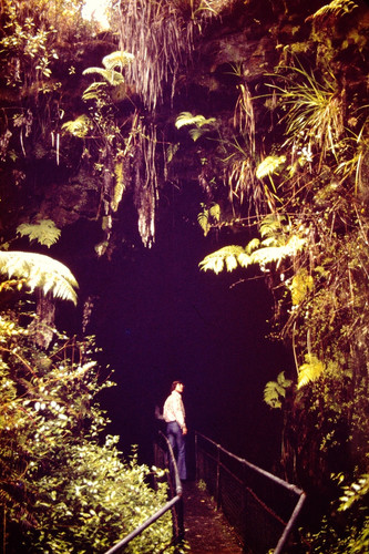 Jan 1975 thurston lava tube - thurston,