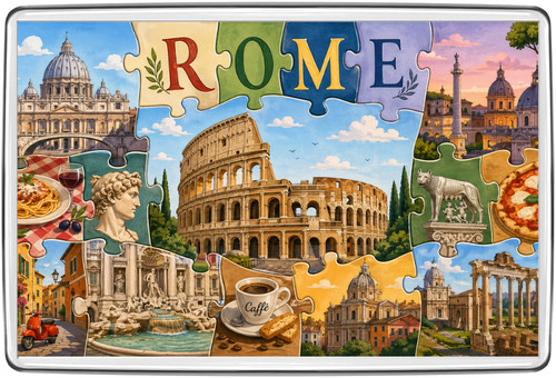 Rome italy fridge - italy, magnet