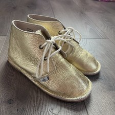 Monkey Feet Girls 6-7Y Gold