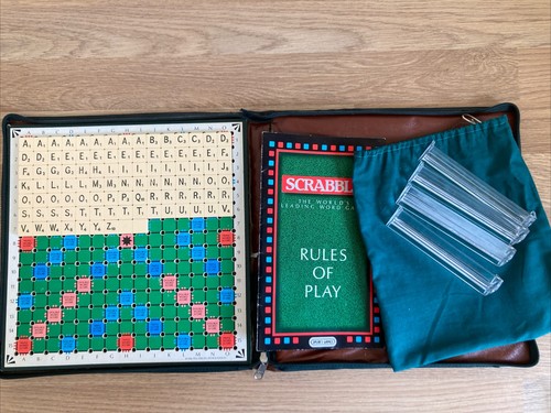 Vintage 1988 travel scrabble - 1988,
