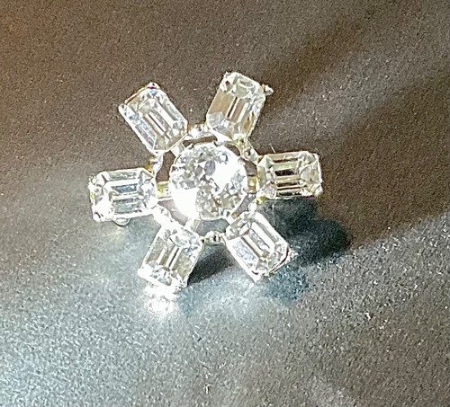Vintage signed coro - coro, rhinestone