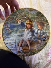 Pretty  Plate By SANDRA KUCK . PATIENCE.BRAND NEW