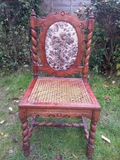 Antique Carved Dark Oak