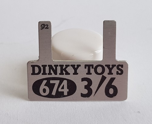 Dinky toys 674 - dinky, 674,