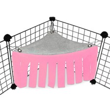 Hammock Corner Cage Hamster House Guinea Pig Hideout Rat Nest Rabbit Hiding Tent