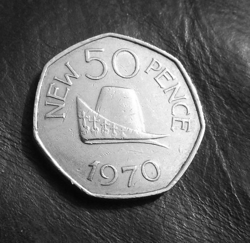 1970 guernsey 50p ducal - 1970,