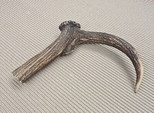 Beautiful Deer antler horn walking hikeing stick handle 