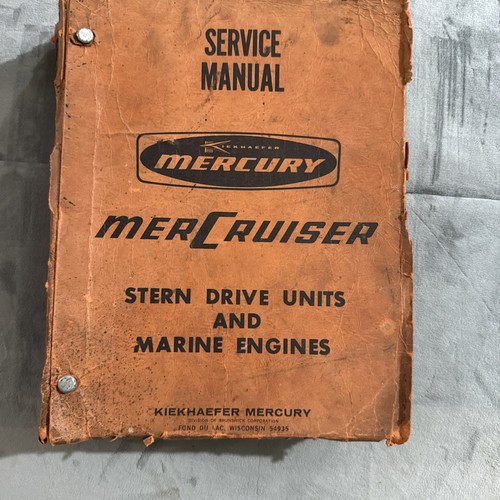 Mercruiser mercury marine - mercruiser,