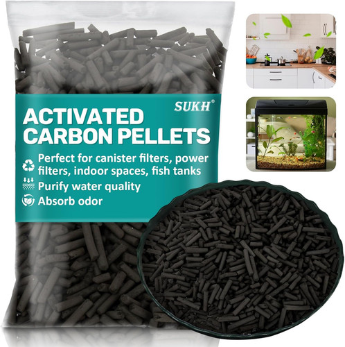 860g activated carbon pellets - activated,