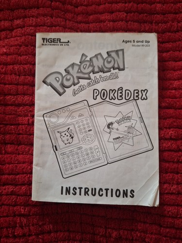 Pokemon pokedex original - pokemon,