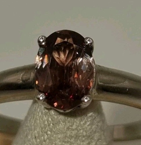 Sphene ring set - set, in