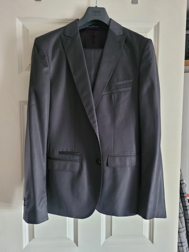 Zara 100 wool suit charcoal - 100%,