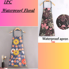 Kitchen Household Apron Oil-proof Cooking Painting Baking PVC Waterproof Apron