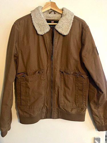 Superdry men brown cotton - men’s,